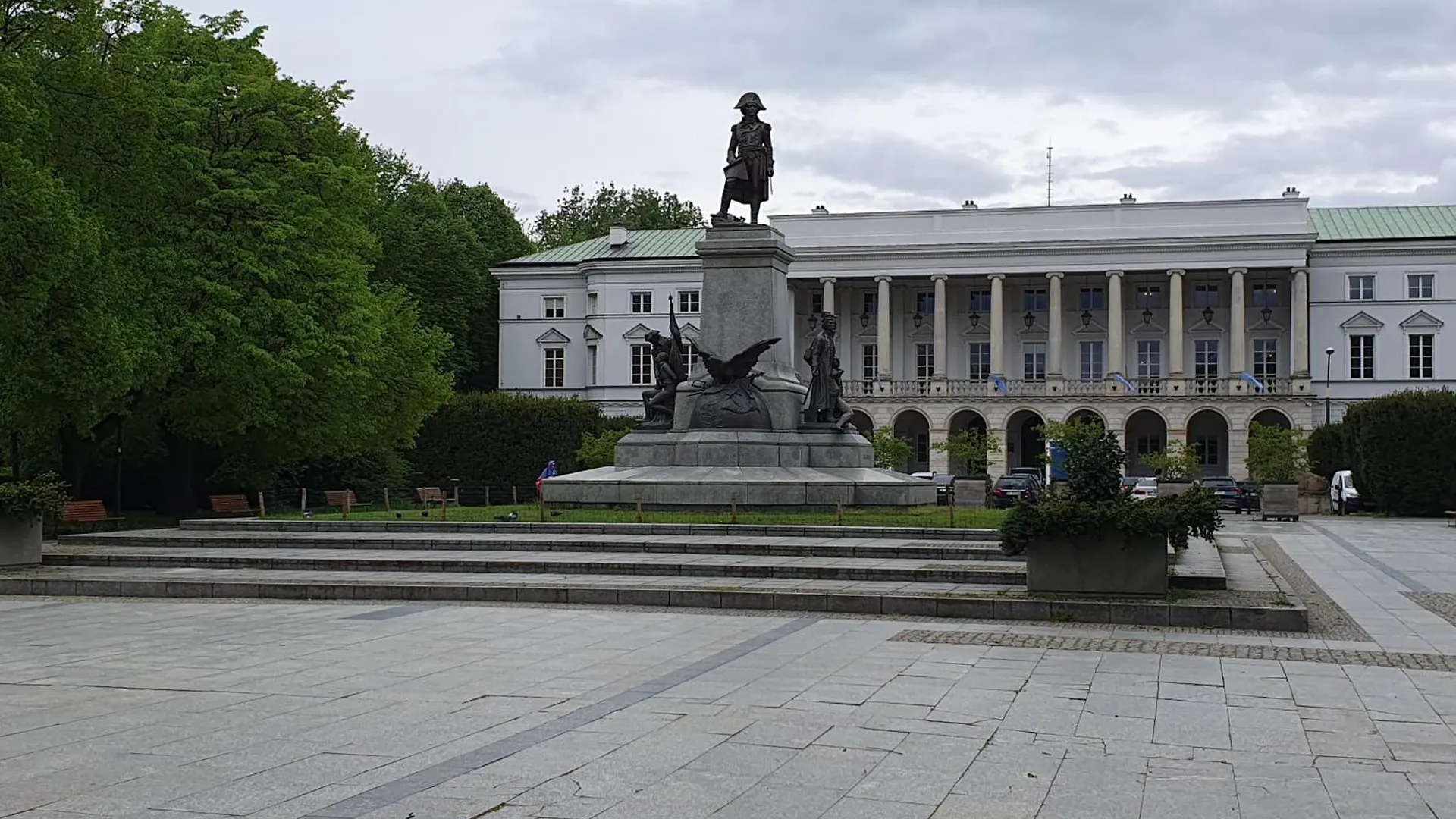 Park Saski Przechodnia Warszawa Polska